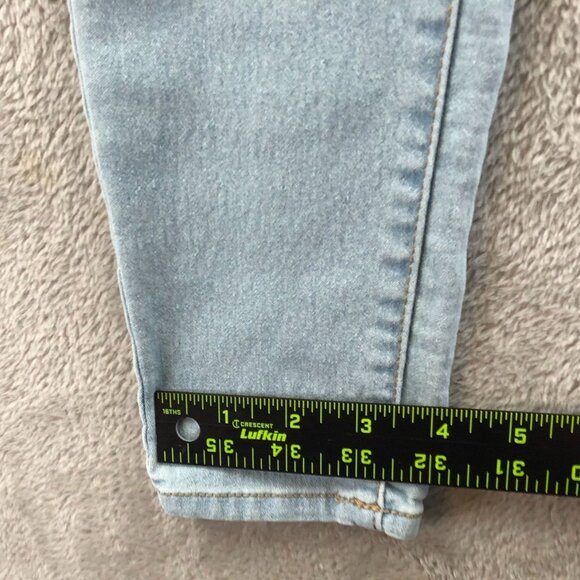Levis Womens Jeans 25 Measured Pull-On Jegging Stretch Mid Rise Ankle Skinny Leg - Picture 8 of 11